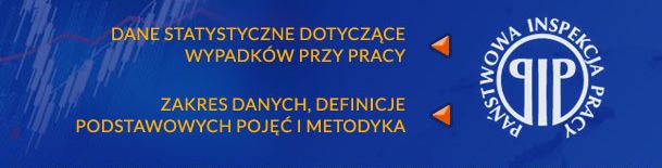 Dane statystyczne zarejestrowane przez PIP
