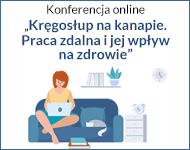 Konferencja online pt. Kręgosłup na kanapie. Praca zdalna i jej wpływ na zdrowie