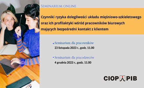 Czynniki ryzyka dolegliwości układu mięśniowo-szkieletowego oraz ich profilaktyka wśród pracowników biurowych mających bezpośredni kontakt z klientem